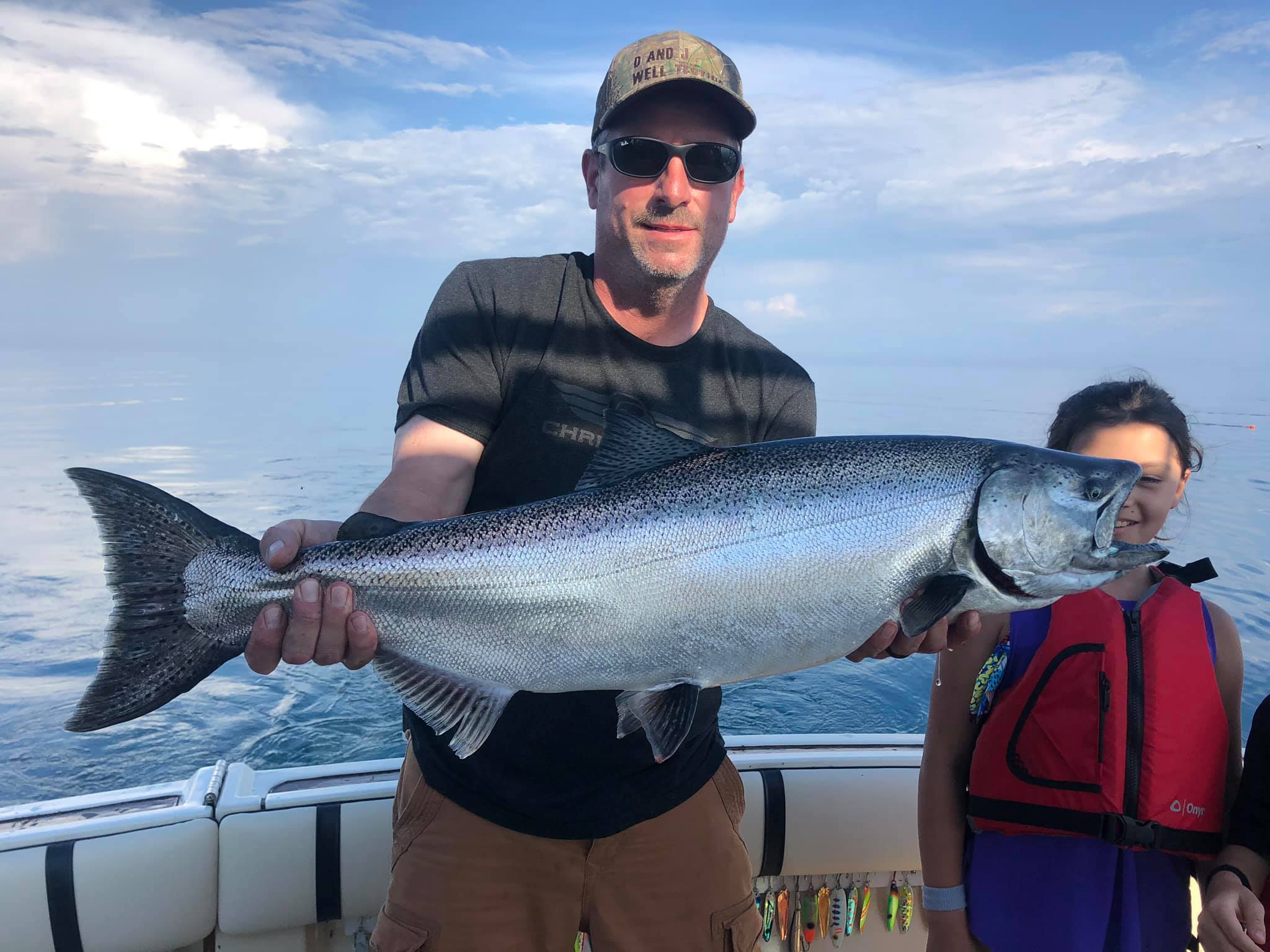 Steelhead Fishing in Muskegon and Michigan Lake